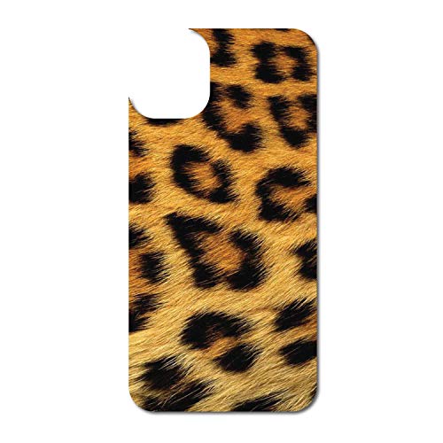Brown Black Leopard Fur Skin Print