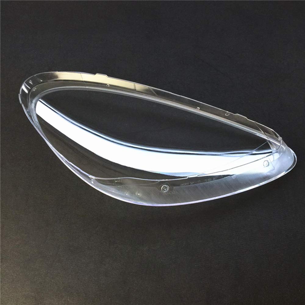Porsche Cayenne Headlight Cover 2011-2014 - Clear Lens Replacement for Driving Safety