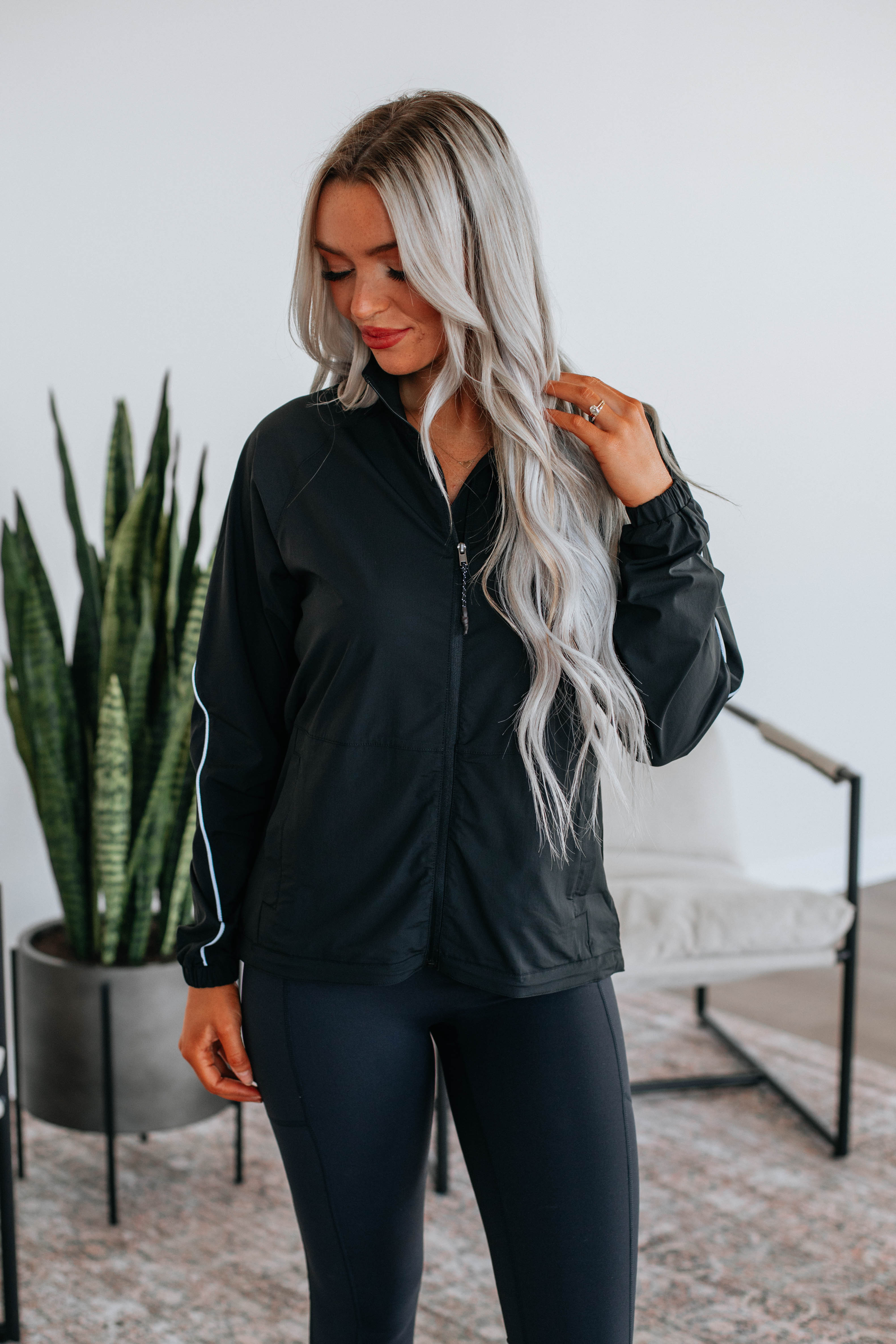 Aftyn Active Jacket for Women - Lightweight Waterproof Windbreaker with Hood - Perfect for Hiking, Running & Outdoor Adventures