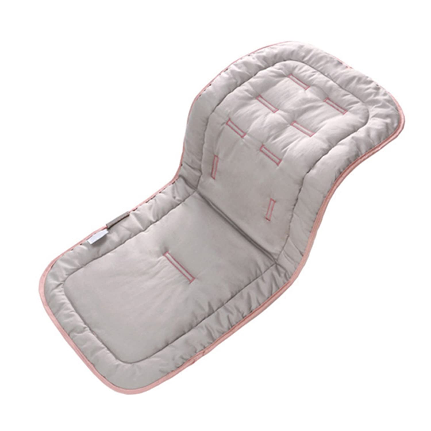 **Soft Cotton Adjustable Reversible Car Seat Liner for Toddlers – Breathable Stroller Mattress Pad, Compatible with Buggy, Bassinet, Bouncers & Swing Seat – Double-Sided Use for Comfort & Safety (Perfect for Travel, Daily Commutes & Outdoor Adventures)**
