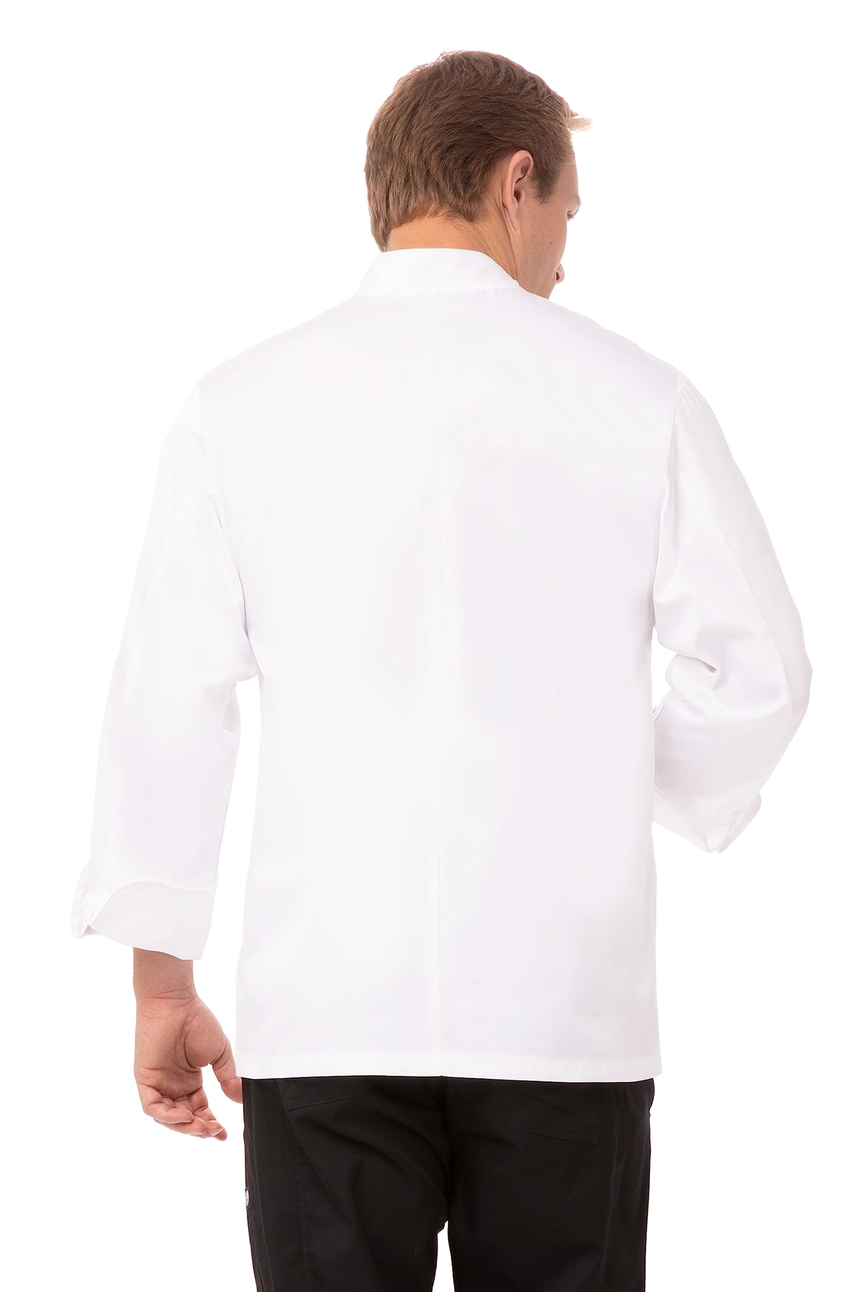Premium Chef Coat for Men - 100% Cotton Professional Kitchen Uniform - Ideal for Chefs, Cooks & Culinary Students
