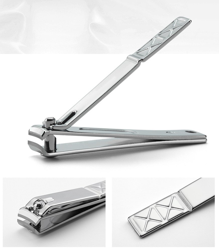 18 in 1 Stainless Steel Manicure Pedicure Set - Professional Nail Clippers, Cuticle Grooming Kit, Nail Scissors & Cleaner Tools for Home, Salon & Travel Use