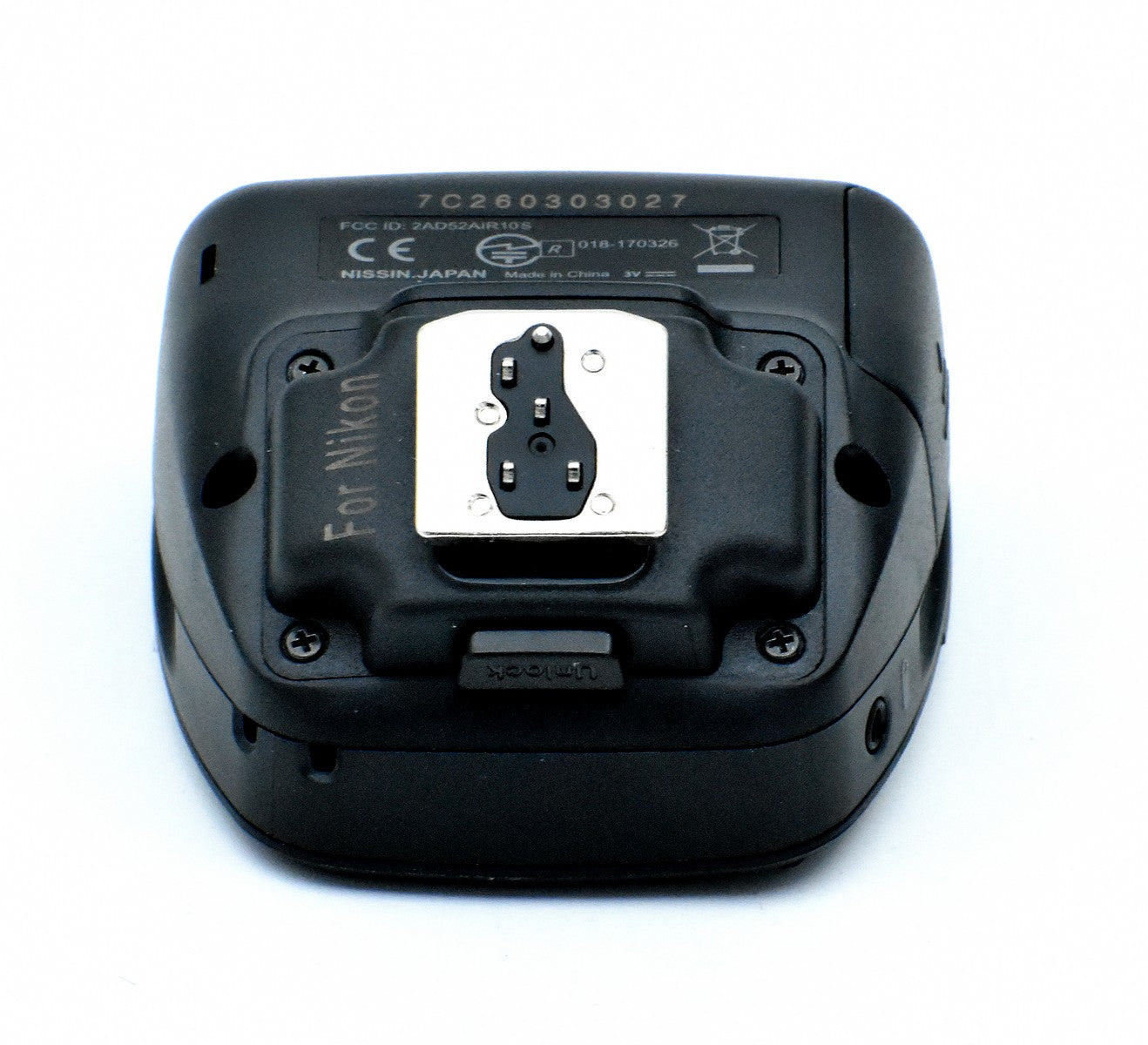 Open Box Nissin Air10s Wireless TTL Flash Commander for Nikon DSLR Cameras - Perfect for Studio Photography & On-Location Shoots