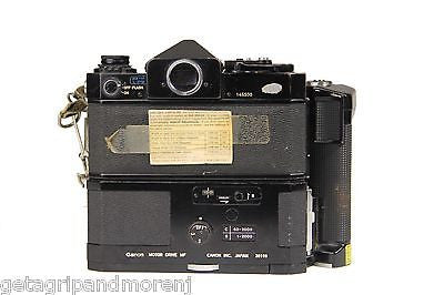 Canon F-1 35mm SLR Film Camera with 50mm FD 1.4 Lens - Vintage Photography, Film Enthusiasts, Professional Shooting
