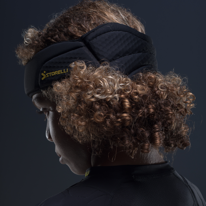 Storelli Exoshield Head Guard - Protective Soccer Headgear for Youth & Adults - Lightweight & Comfortable for Training & Matches