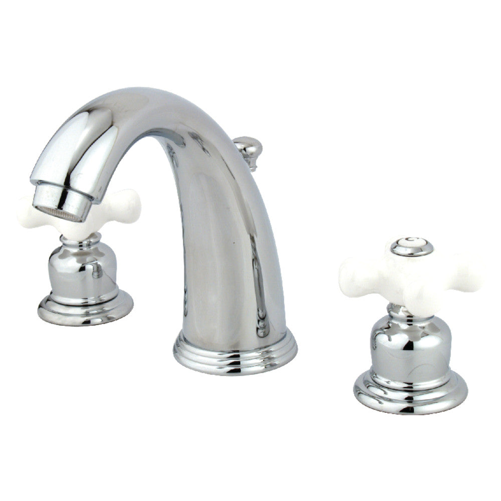 Kingston Brass GKB982PX Widespread Bathroom Faucet - 8 Inch Centerset, Oil Rubbed Bronze Finish, High Arc Spout for Modern Bathrooms - Perfect for Vanity Sinks, Powder Rooms & Guest Baths