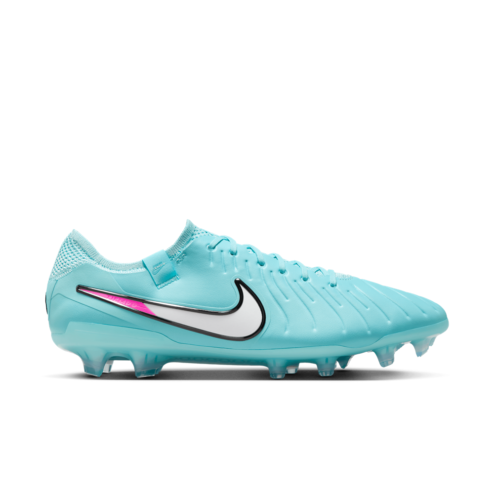 Nike Tiempo Legend 10 Elite FG Soccer Cleats - Copa White - Premium Football Boots for Firm Ground - Perfect for Professional Matches & Training Sessions