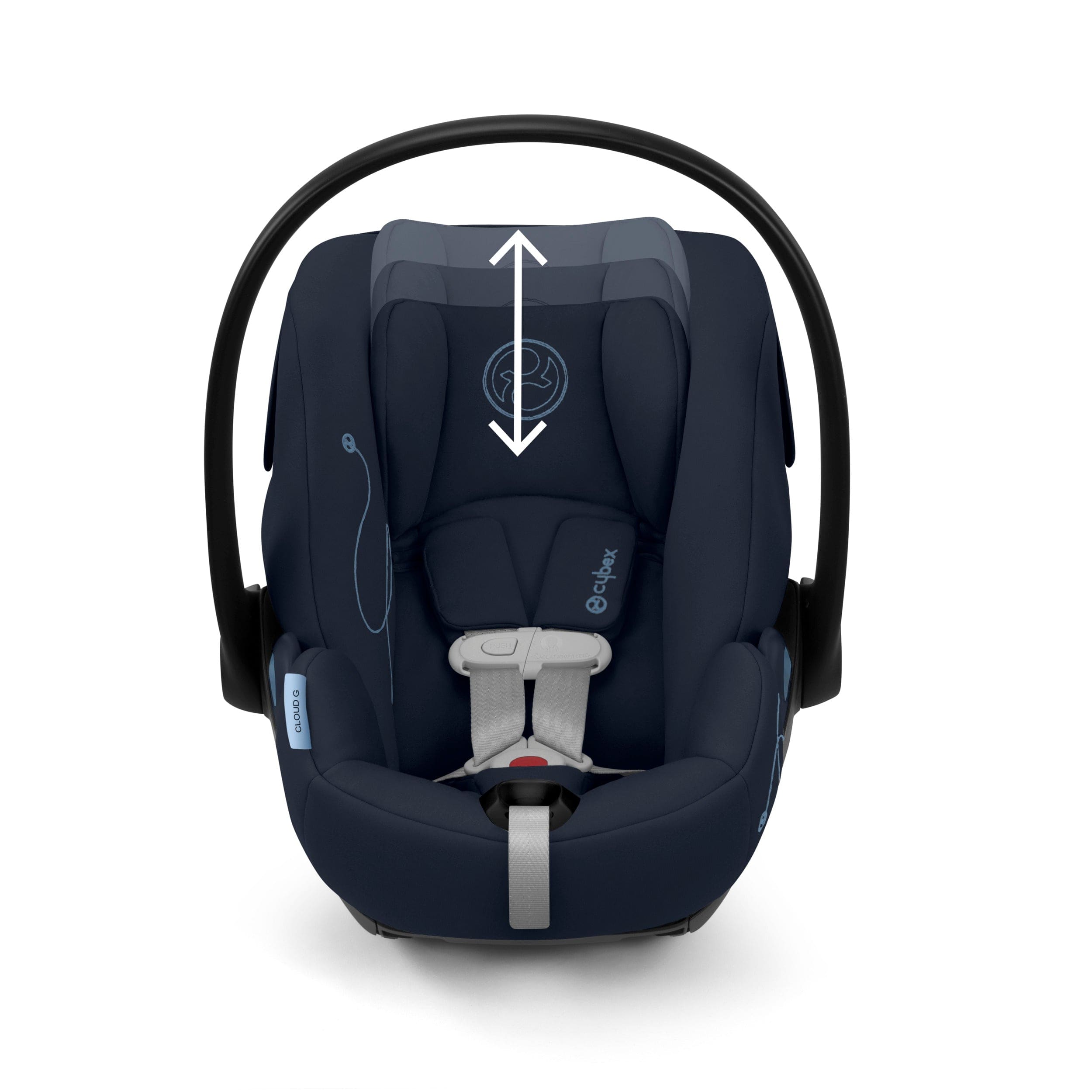 Cybex Cloud G Comfort Extend Infant Car Seat - Premium Safety & Comfort for Newborns to Toddlers | Perfect for Travel, Daily Commutes & Family Outings