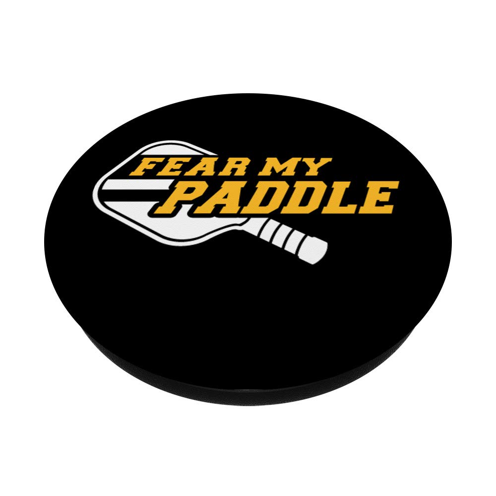 Pickleball Paddle PopSockets - Expandable Phone Grip & Stand for iPhone, Samsung & Tablets | Perfect for Pickleball Fans & Mobile Gaming