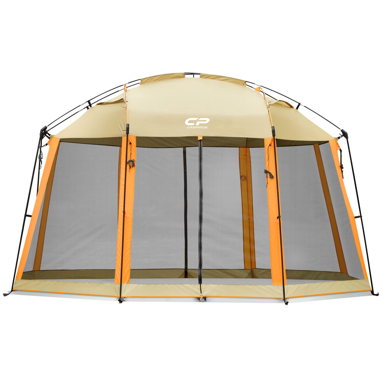 Campros CP 13x13 Ft Screen House Tent - Mesh Net Wall Canopy Shelter for Camping, Patios & Outdoor Activities | Perfect for Backyard BBQs, Picnics & Bug-Free Relaxation