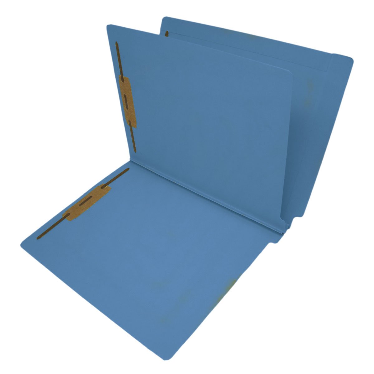 14-Point Blue Classification Folders with Full Cut End Tab - Letter Size, 1 Divider (25-Pack) - Perfect for Office Organization, School Supplies & Document Filing