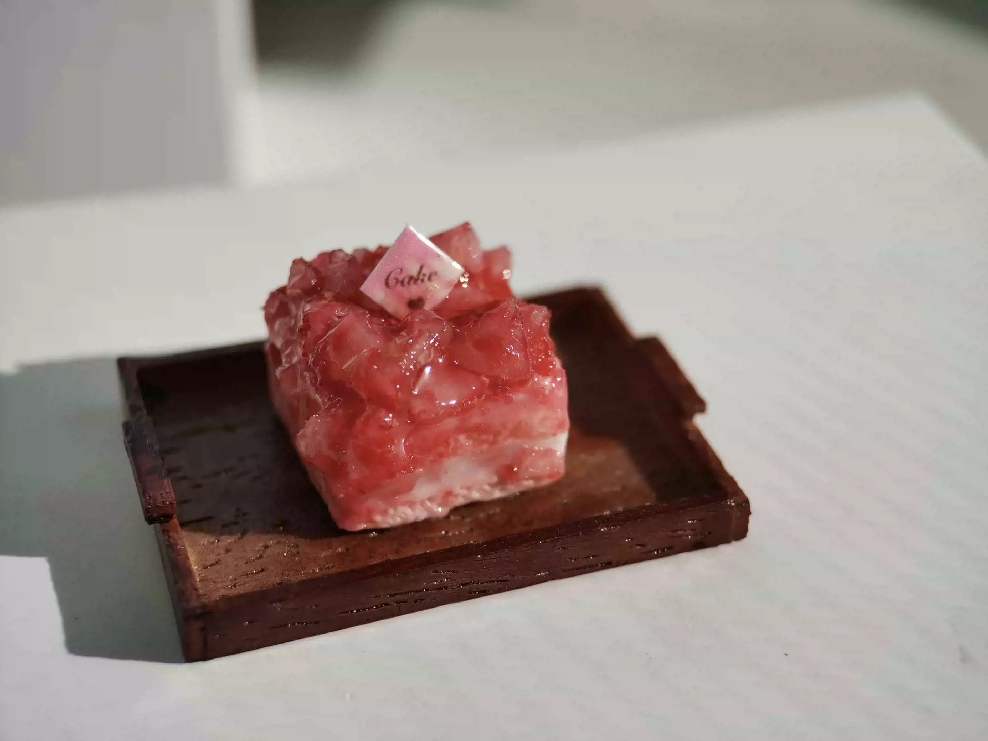 Handmade Resin Clay Food Collection Keycaps - Custom Stone Plastic Clay Artisan Keycaps for Mechanical Keyboards | Unique Keyboard Decor for Gaming & Office Use