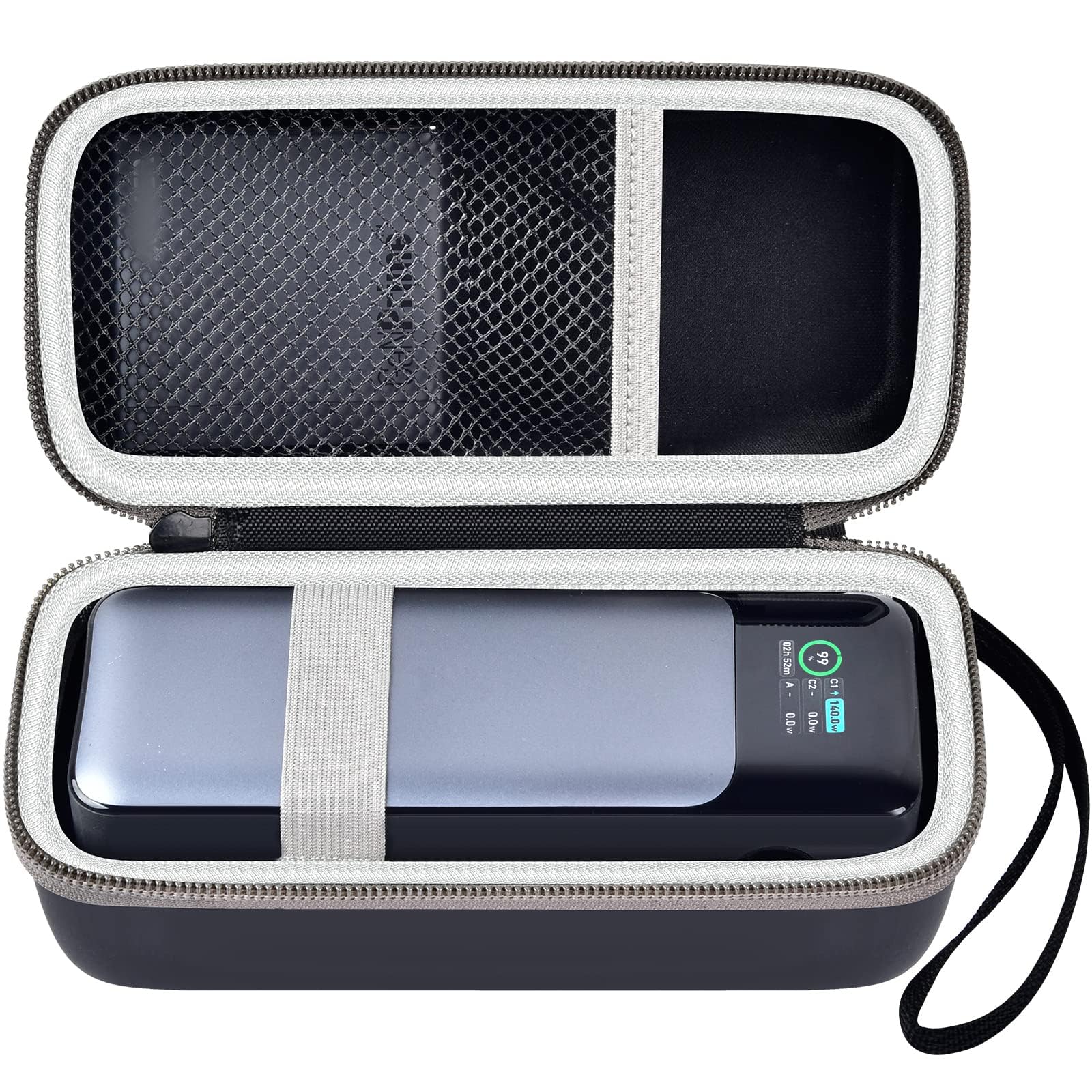 Anker 737/735/736/717 Power Bank Case - Durable Protective Cover for Anker USB-C Portable Charger, GaN Prime Nano II AC Adapter & Powercore Pocket - Black | Perfect for Travel, Camping & Daily Charging Needs