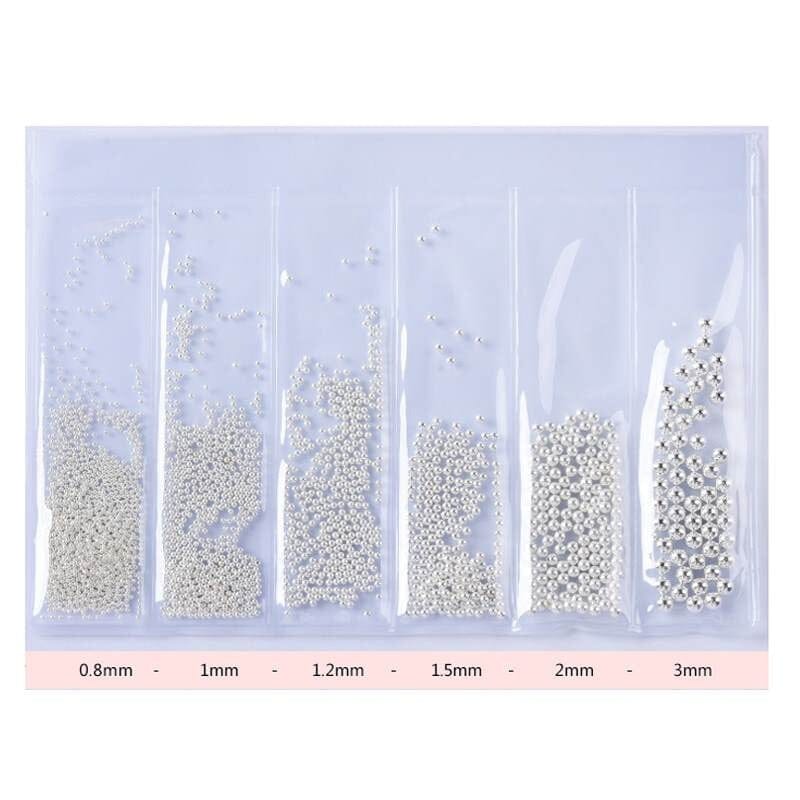 Premium Stainless Steel Caviar Beads Handbag (6 Sizes) - Elegant & Durable Clutch for Parties, Weddings & Evening Events