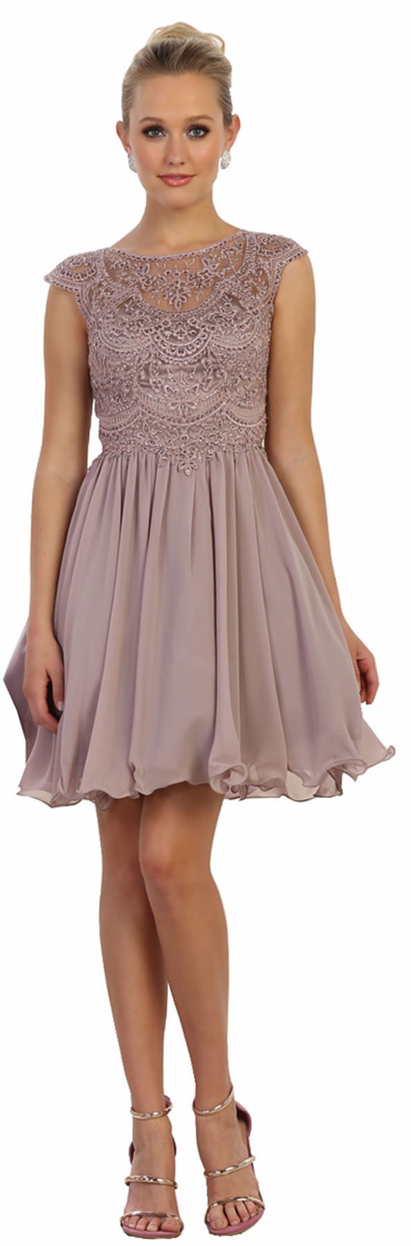 Elegant Semi-Formal Short Party Dress for Women - Perfect for Homecoming, Prom, Cocktail Parties & Special Occasions