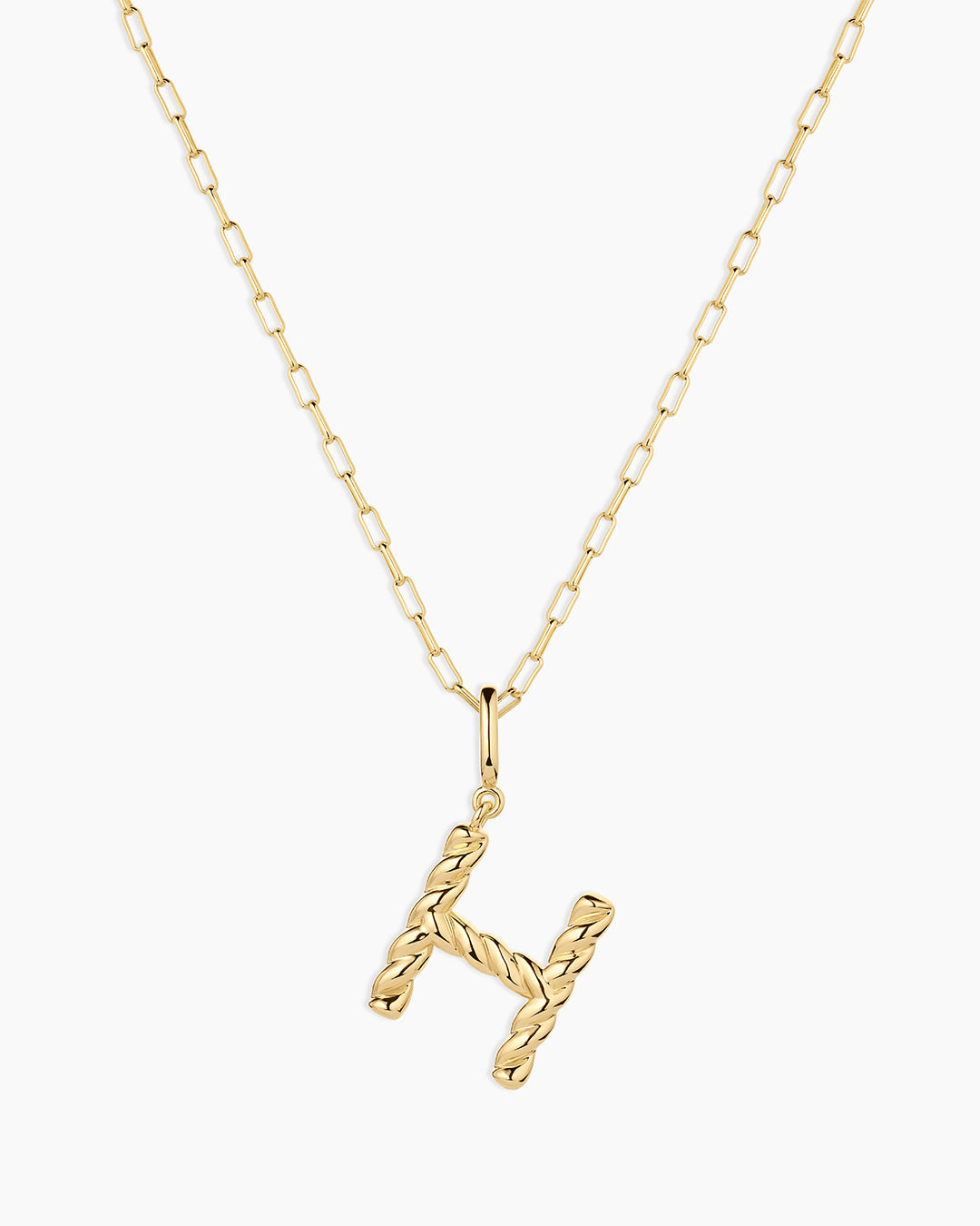Alphabet Charm Necklace for Women - Personalized Initial Letter Pendant Jewelry for Gifts, Crew Statement Necklace for Everyday Wear & Layering
