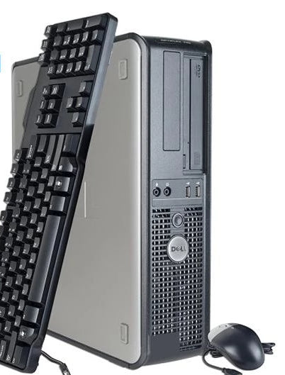 Dell Optiplex 380/780 High Performance Business Desktop Computer - Intel Core 2 Duo 3.00GHz, 4GB RAM, 256GB SSD, DVD-RW, Keyboard & Mouse Included - Perfect for Office Work, Home Computing & Small Business Use