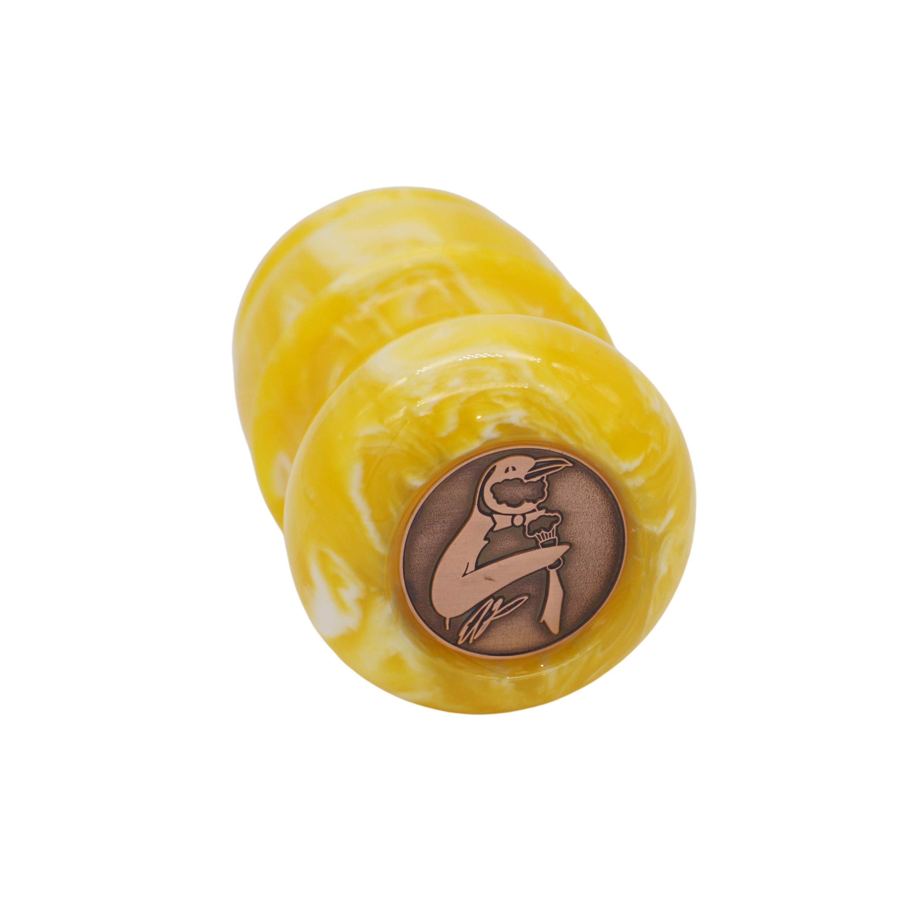 Premium Lemon Drop Handcrafted Shaving Brush Handle - Fits 28mm & 30mm Knots - Perfect for Wet Shaving & Grooming Gifts for Men