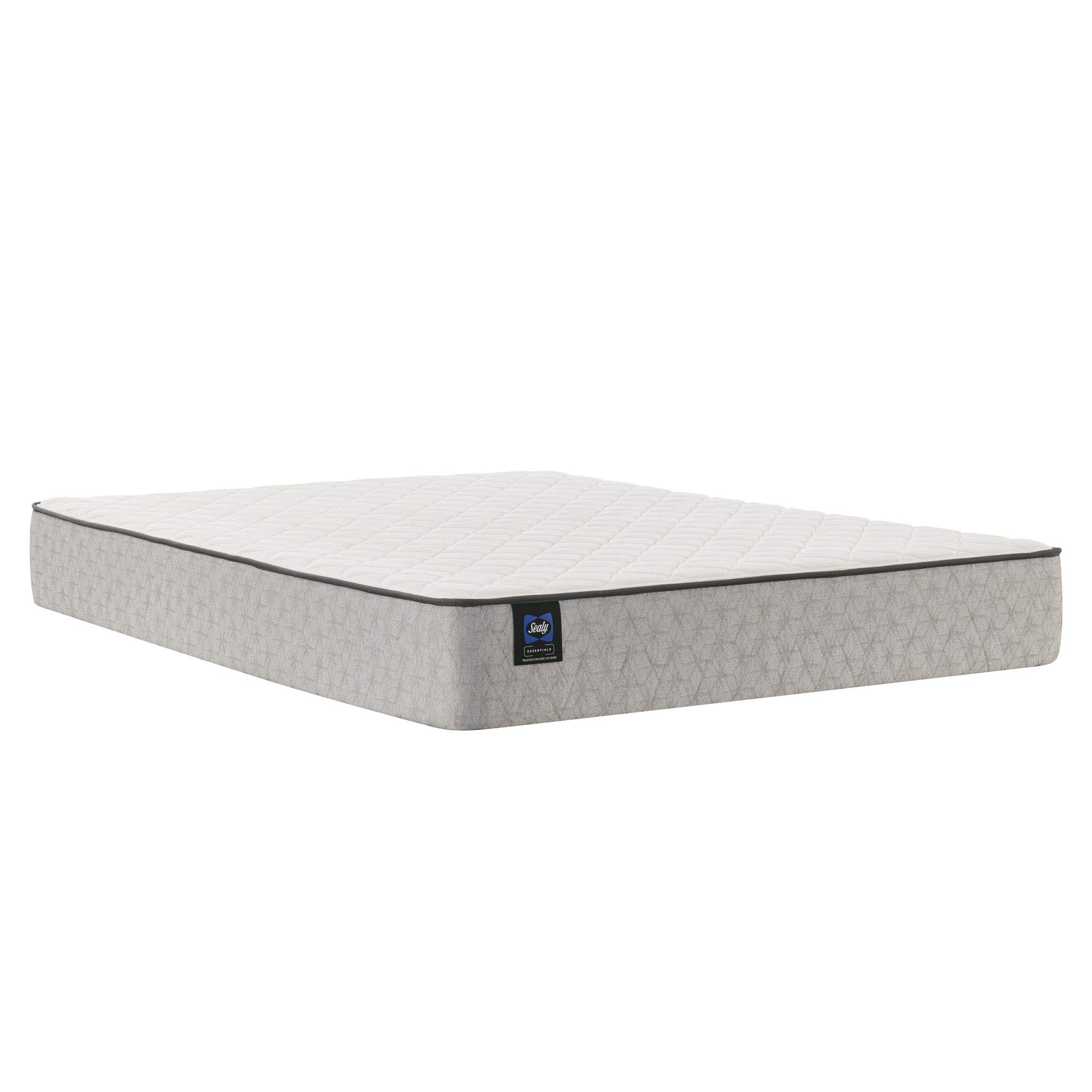 Sealy Essentials Firm Feel Twin XL Mattress - Supportive Spring & Summer Cooling Bed for Hot Sleepers - Perfect for Guest Rooms, Dorms & Small Spaces