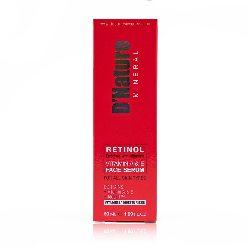 Best Retinol Vitamin A&E Face Serum for Anti-Aging & Wrinkles - Brightening & Hydrating Night Treatment for Glowing Skin - Perfect for Daily Skincare Routine
