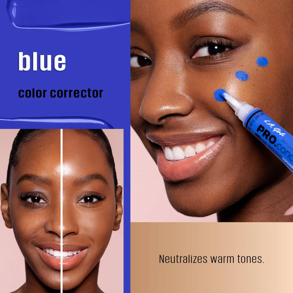 L.A. Girl HD Pro Concealer - Full Coverage Liquid Concealer for Dark Circles & Blemishes - Vegan & Cruelty-Free Makeup - Perfect for Everyday Wear & Professional Makeup Looks