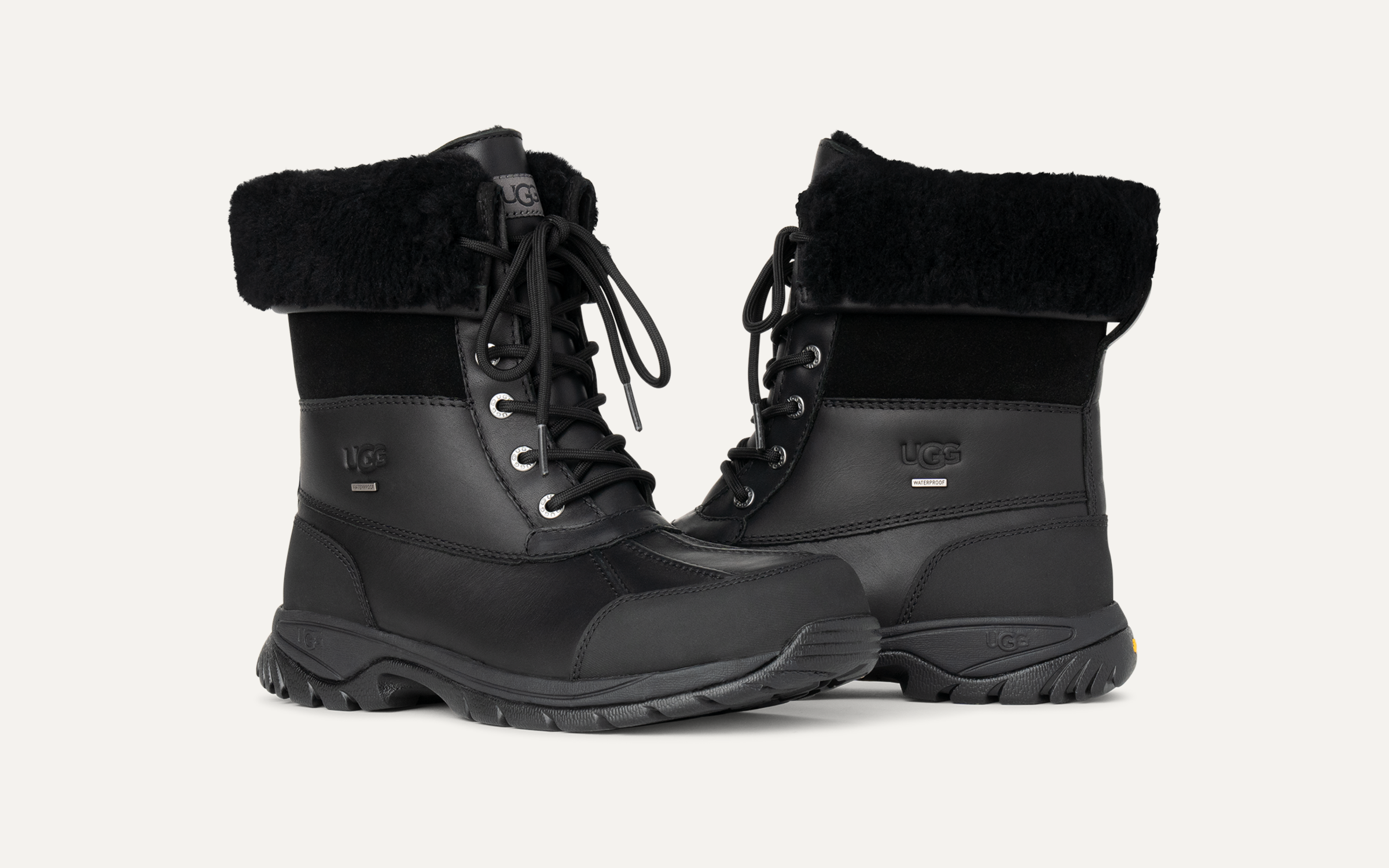 UGG Butte Boots for Women - Genuine Sheepskin Winter Boots with Comfortable Fur Lining - Perfect for Cold Weather, Snow, and Outdoor Activities