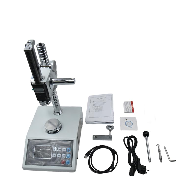Spring Tester Meter - Digital Spring Extension & Compression Testing Machine with 10N Max Load | Perfect for Quality Control in Manufacturing, Engineering Labs & Industrial Applications