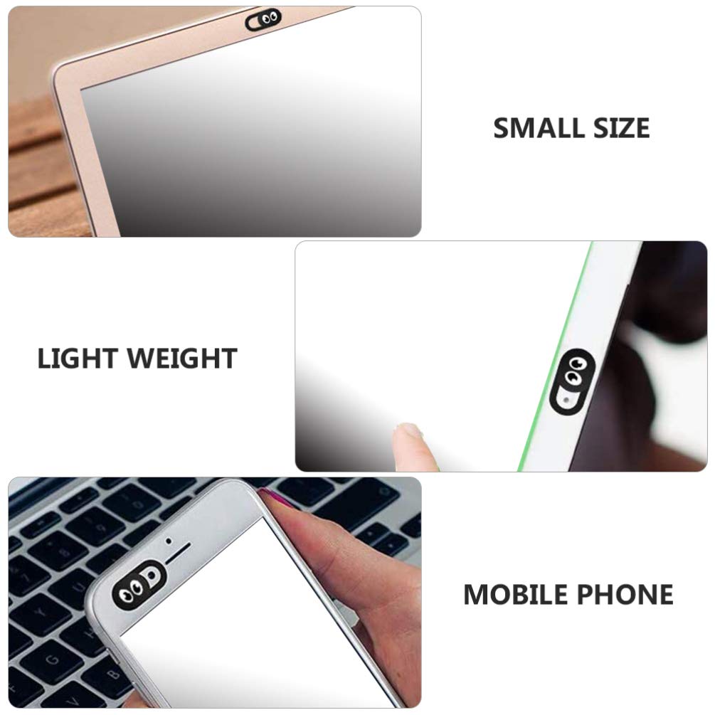 Beaupretty Ultra Thin Laptop Webcam Cover - Slide Blocker for Computer, Tablet, Phone, Desktop - 6pcs Privacy Protector for Video Calls, Online Meetings, and Secure Browsing