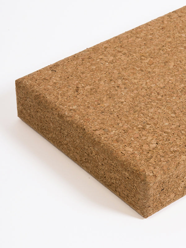 Premium Cork Yoga Block for Yoga Studio - Non-Slip Yoga Brick for Balance & Support - Ideal for Hot Yoga, Pilates & Home Workouts