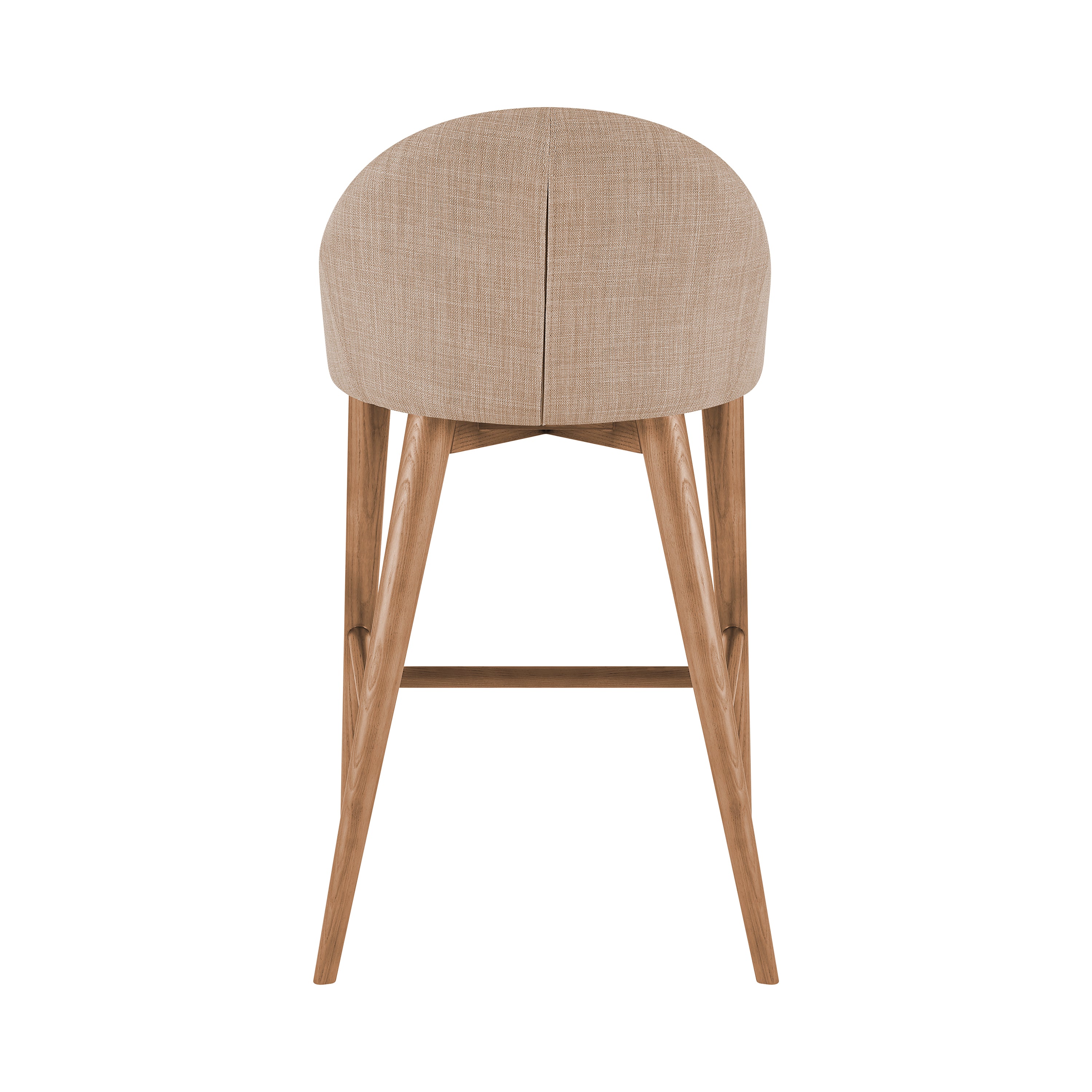 Baruch Counter Stool with Walnut Legs - 24