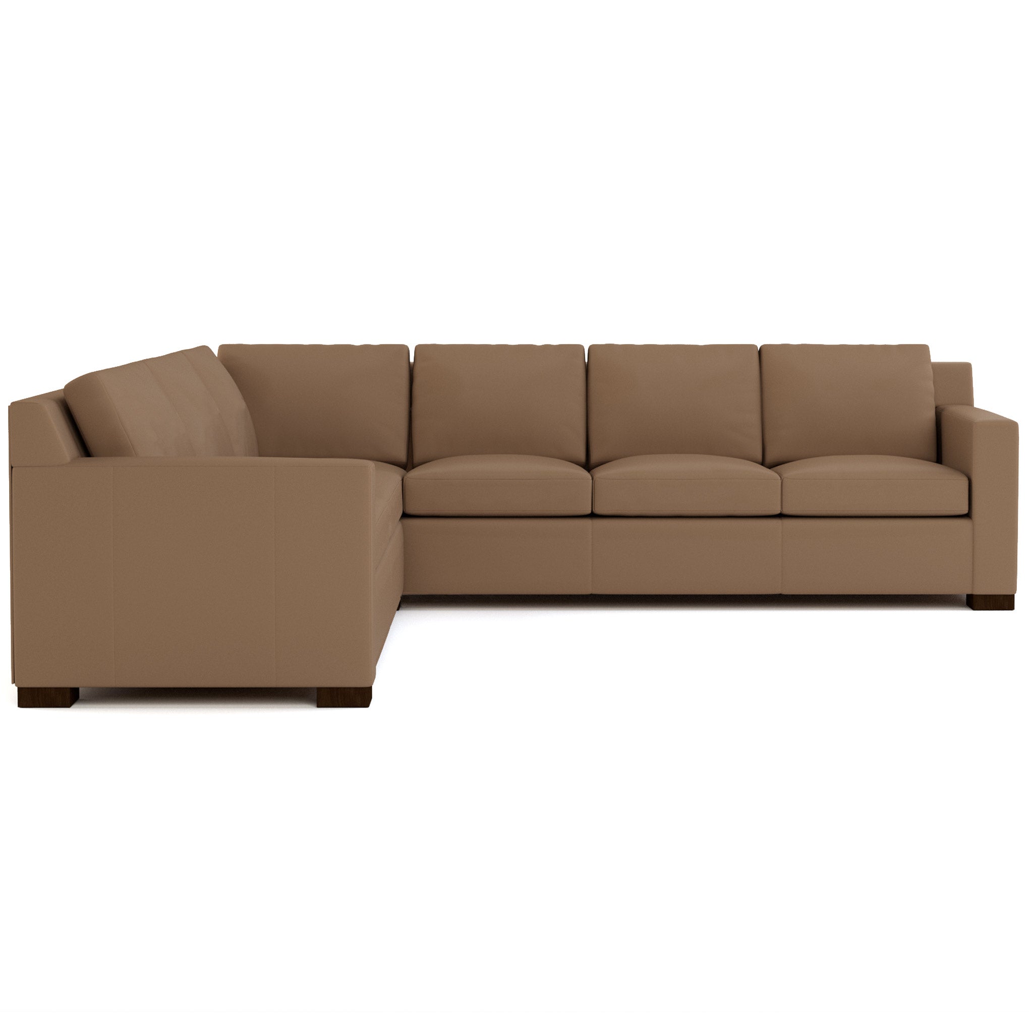 Keene Sectional Sofa - Modern L-Shaped Couch with Reversible Chaise, Soft Fabric Upholstery for Living Room, Family Room & Home Theater Comfort