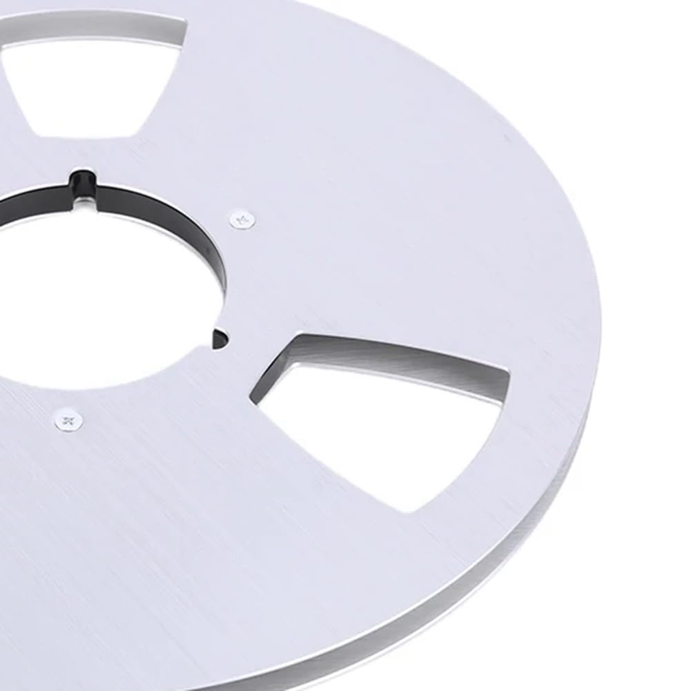 Osmond 10 Inch Universal Blank Tape Reel - Empty Audio Disc for Studer & ReVox Reel-to-Reel Recorders - Professional Studio Recording & Audio Archiving Solution