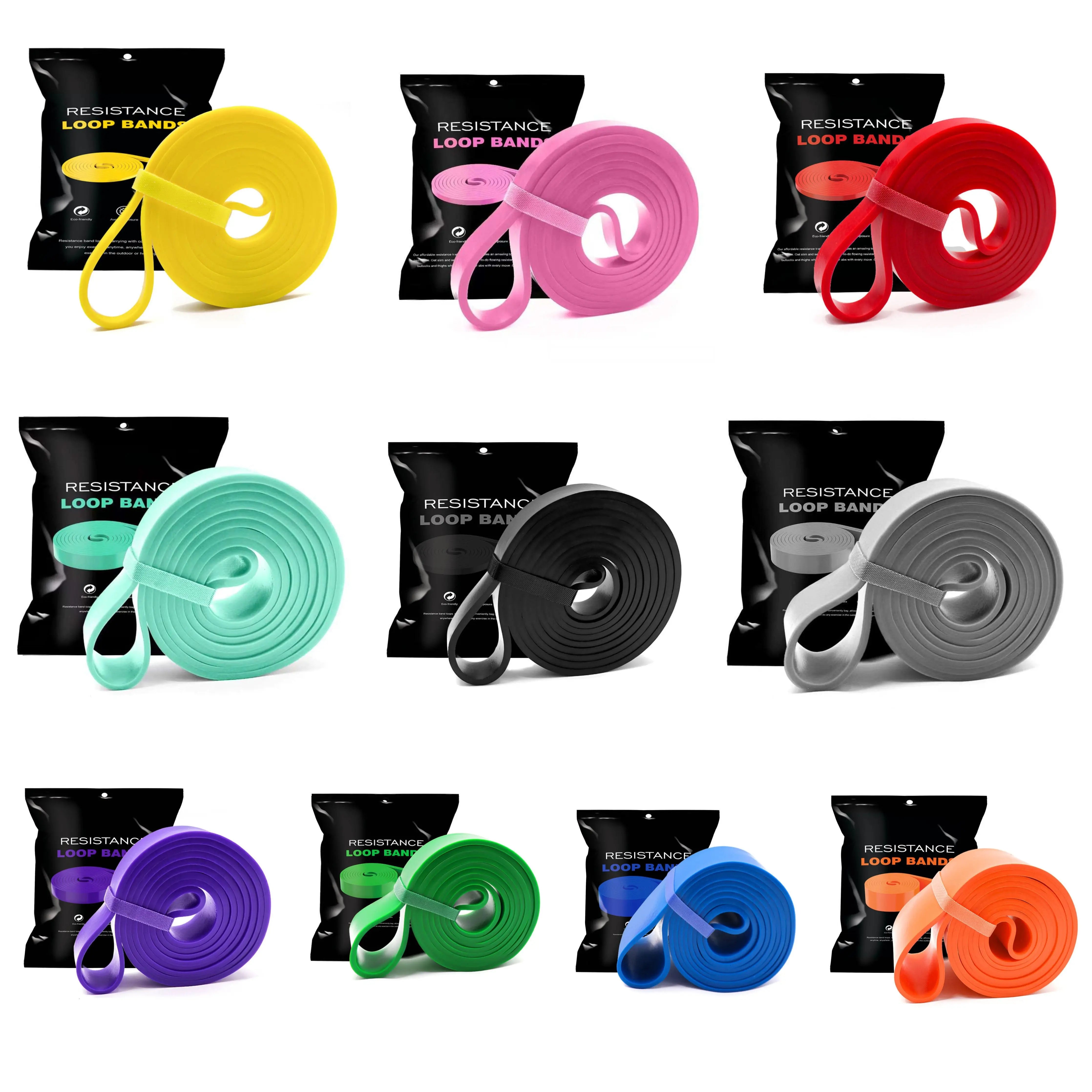 Pull Up Resistance Bands - Workout Assistance Bands for Strength Training & Calisthenics | Perfect for Home Gym, CrossFit & Bodyweight Exercises