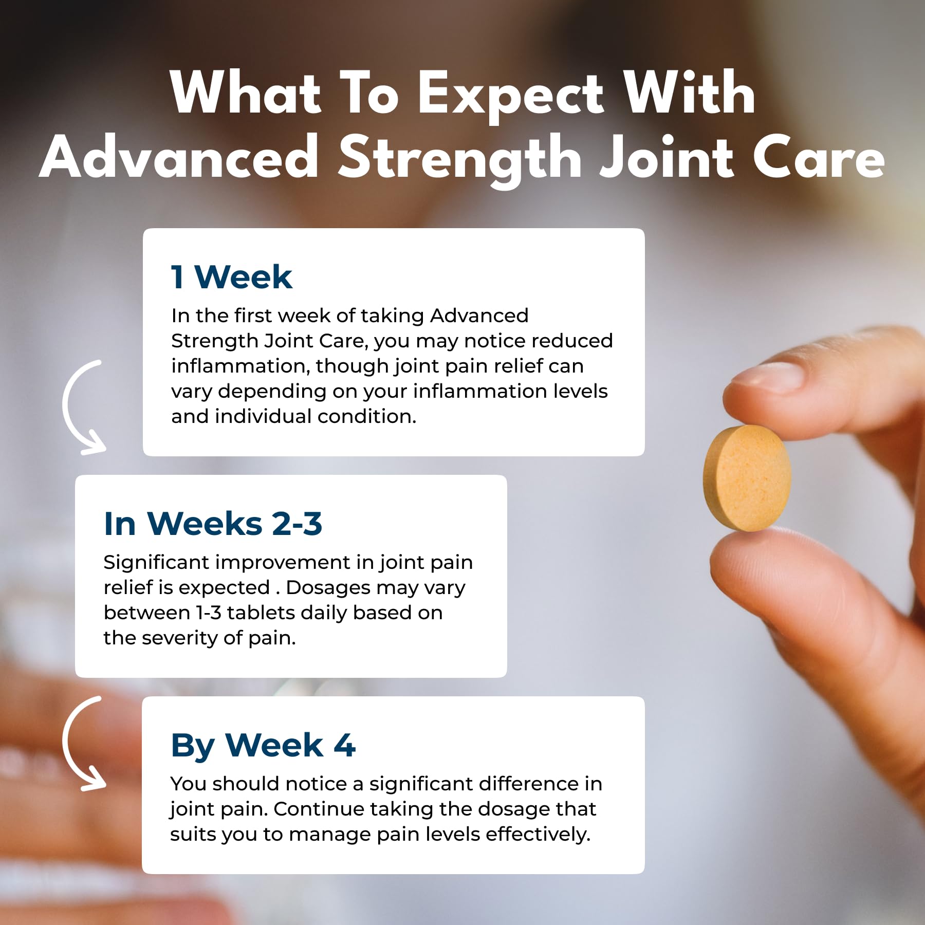 Premium Joint Pain Relief Supplement for Women & Men - High Strength Turmeric, Collagen & Green Lipped Mussel Formula - Supports Hip, Knee, Back & Sciatica Discomfort - 60 Tablets for Active Lifestyle & Muscle Recovery