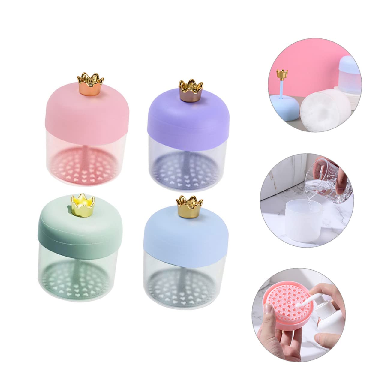 Best Facial Foam Maker Cup - Skincare Bubble Foamer Device for Women | Create Luxurious Lather for Cleansing, Exfoliating & Spa Treatments at Home