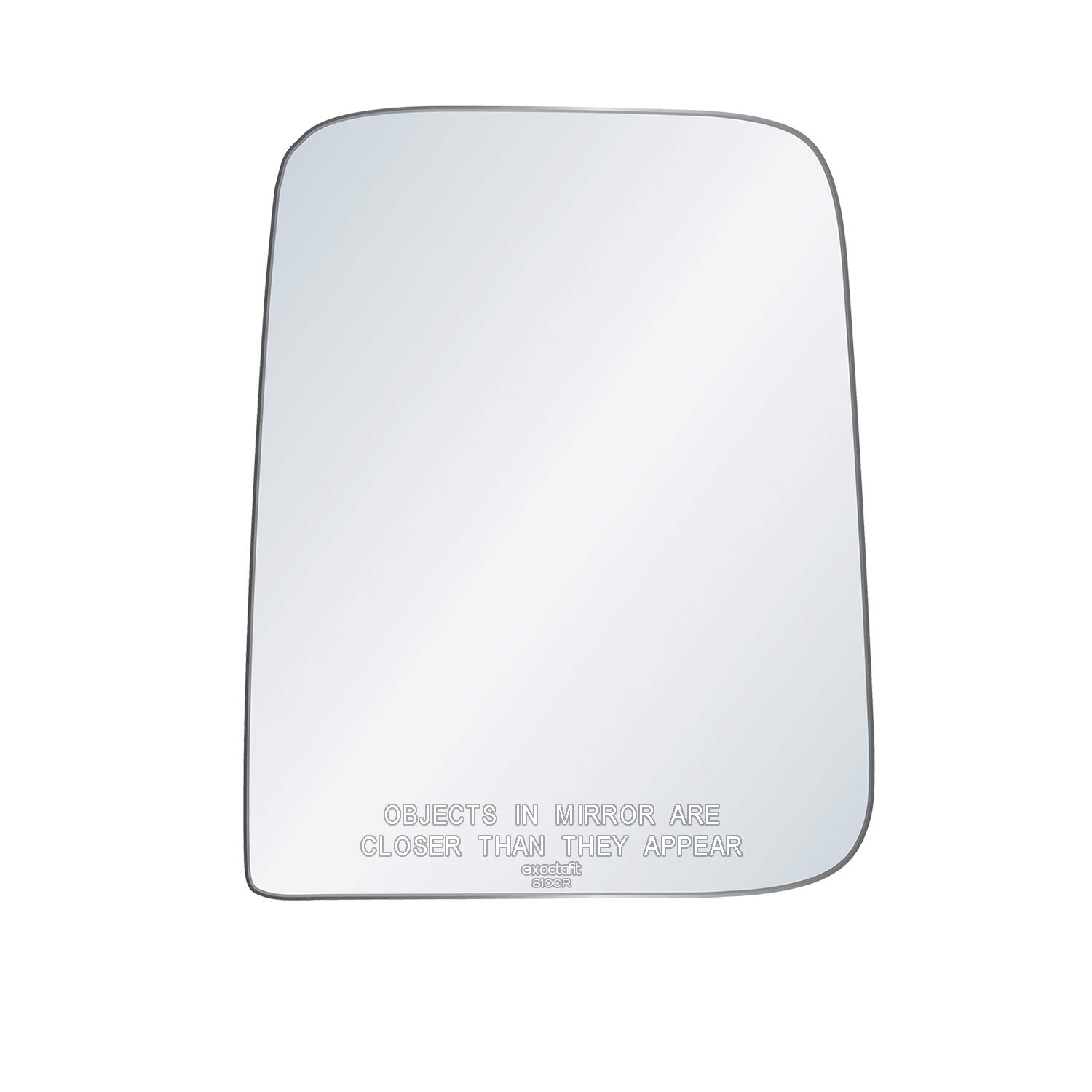 ExactaFit 8100R Passenger Side Mirror Glass Replacement for 1987-2002 Jeep Wrangler & 1997-2002 Jeep TJ - Exact Fit, Easy Installation, Durable OEM Quality - Perfect for Off-Roading, Daily Commuting & Vehicle Restoration