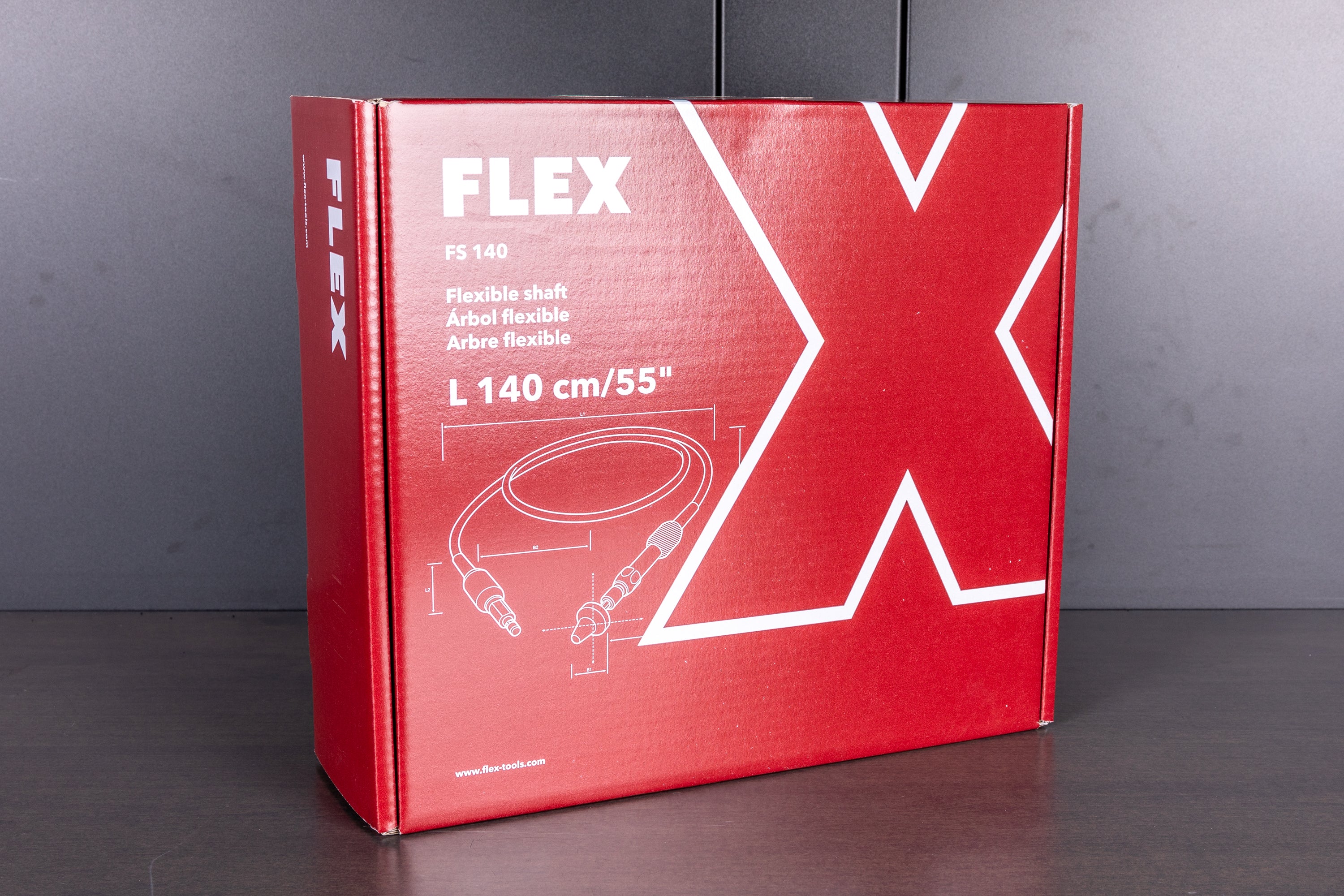 Flex FS140 Flexible Shaft Rotary Tool Attachment - Compatible with Dremel, Drill & Power Tools - Perfect for Polishing, Grinding & Carving - Ideal for DIY Projects, Jewelry Making & Metalworking
