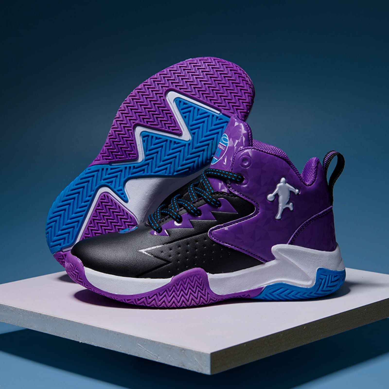 Non-Slip Basketball Shoes for Men & Women - High Traction Performance Sneakers for Indoor & Outdoor Courts - Ideal for Training, Games, and Casual Wear