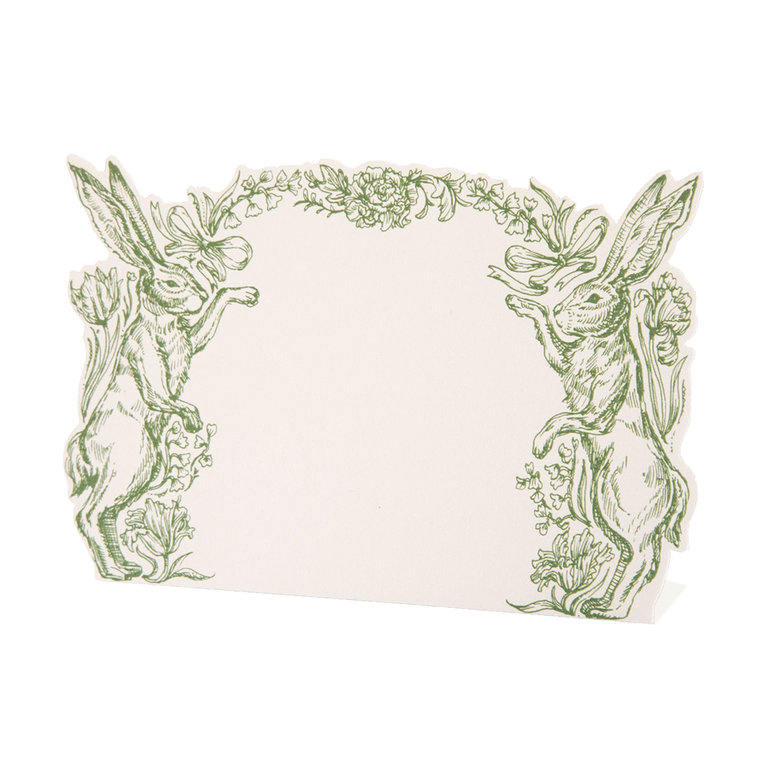 Elegant Greenhouse Hares Place Cards for Weddings, Parties & Special Events - Perfect for Table Settings & Name Tags