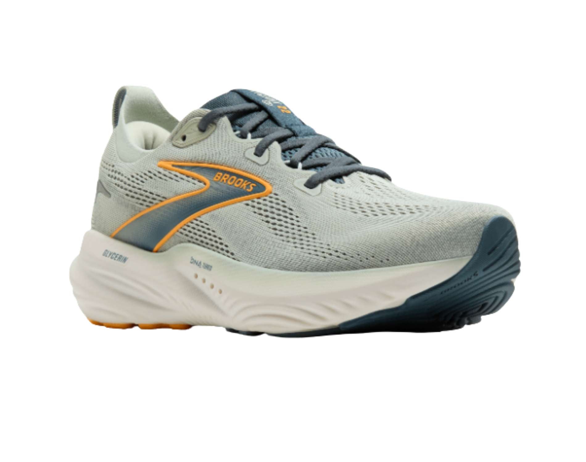 Brooks Glycerin 22 Men's Running Shoes - Premium Cushioned Road Running Sneakers for Jogging, Training & Marathon - Lightweight & Breathable for Comfortable Long-Distance Runs