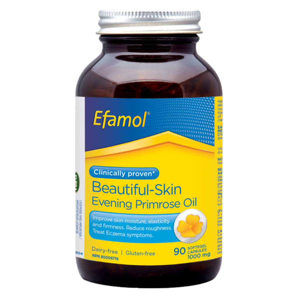 Efamol Evening Primrose Oil 1000mg Softgels - Supports Women's Health, Hormonal Balance & Skin Care | Natural Supplement for PMS, Menopause & Healthy Skin