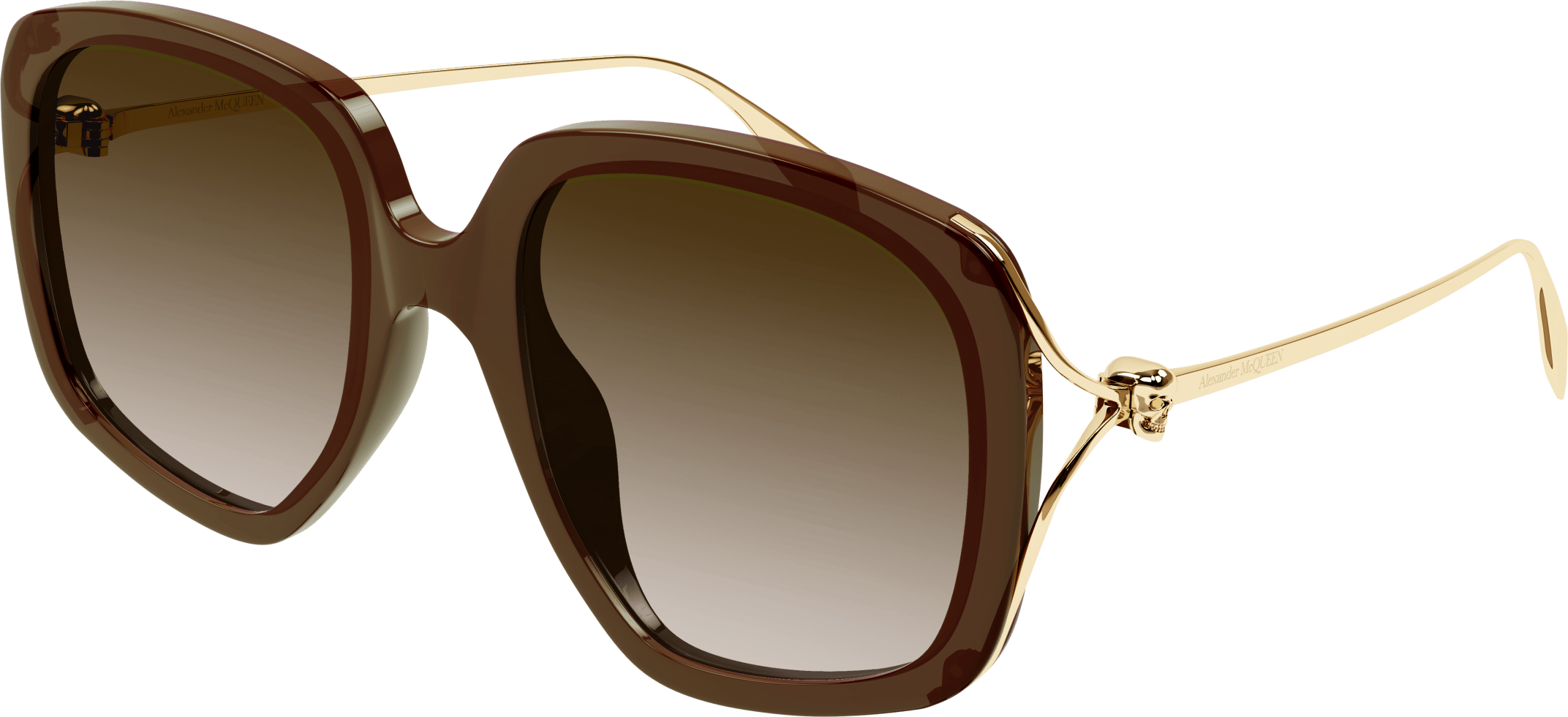 Alexander McQueen AM0374S Sunglasses - Luxury Designer Shades for Men & Women - Perfect for Outdoor Activities, Travel & Fashion