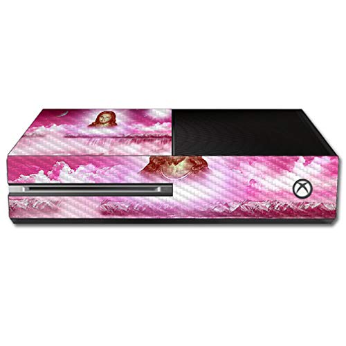 Premium Carbon Fiber Skin for Microsoft Xbox One - Jesus Design | Durable Protective Cover with Textured Finish | Easy to Apply & Remove | Made in USA | Perfect for Gaming Protection & Customization