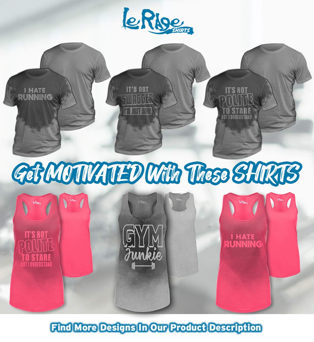 Men's Workout Shirt with Sweat Activated Technology & Hidden Motivational Message - Gym, Running & Fitness Training Apparel for Active Lifestyles