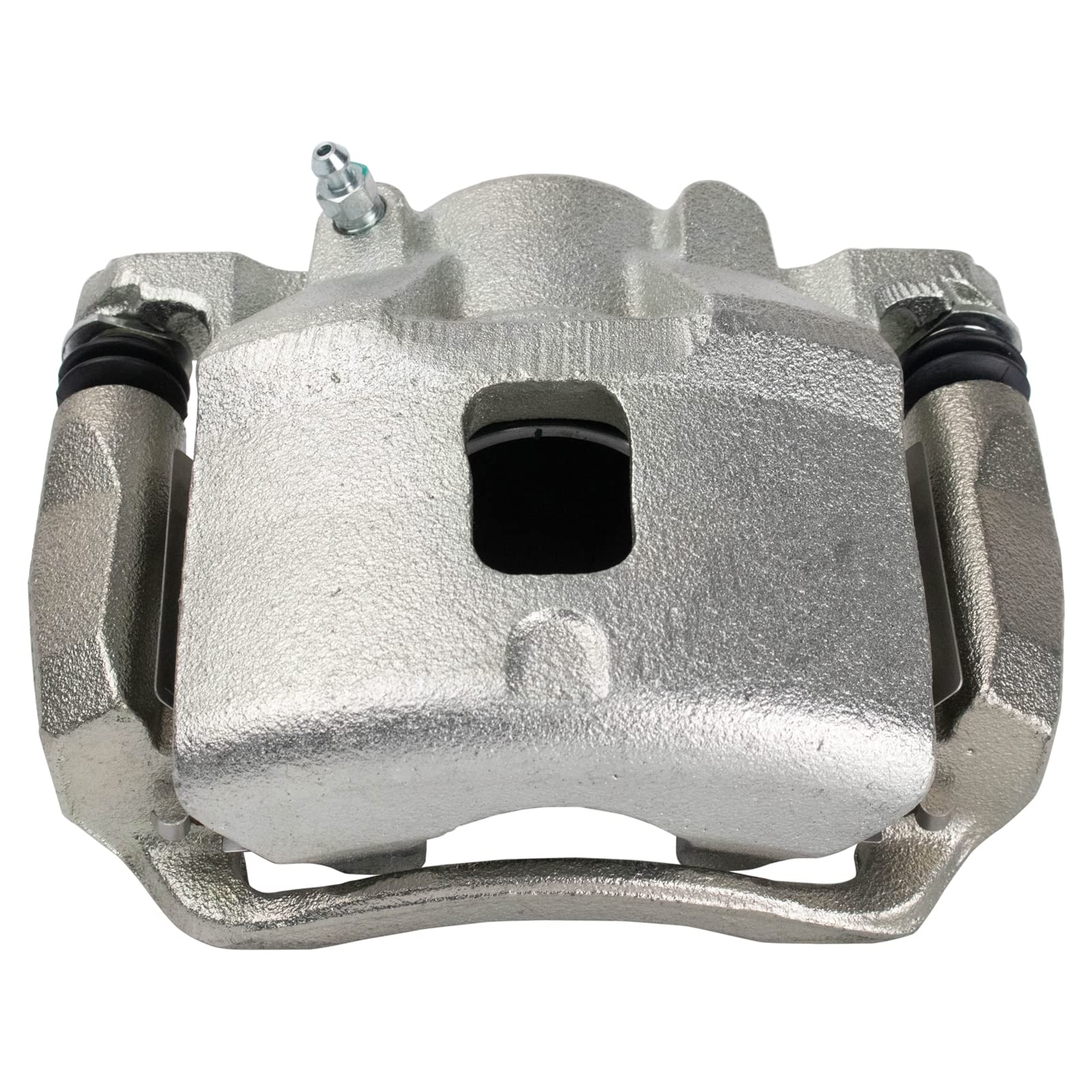 TRQ Front Performance Brake Pad & Rotor Kit - Ceramic Vented Premium G-Coated Brake Caliper Set - Compatible with 2007-2008 Pontiac G5 - Perfect for High-Performance Driving & Daily Commutes