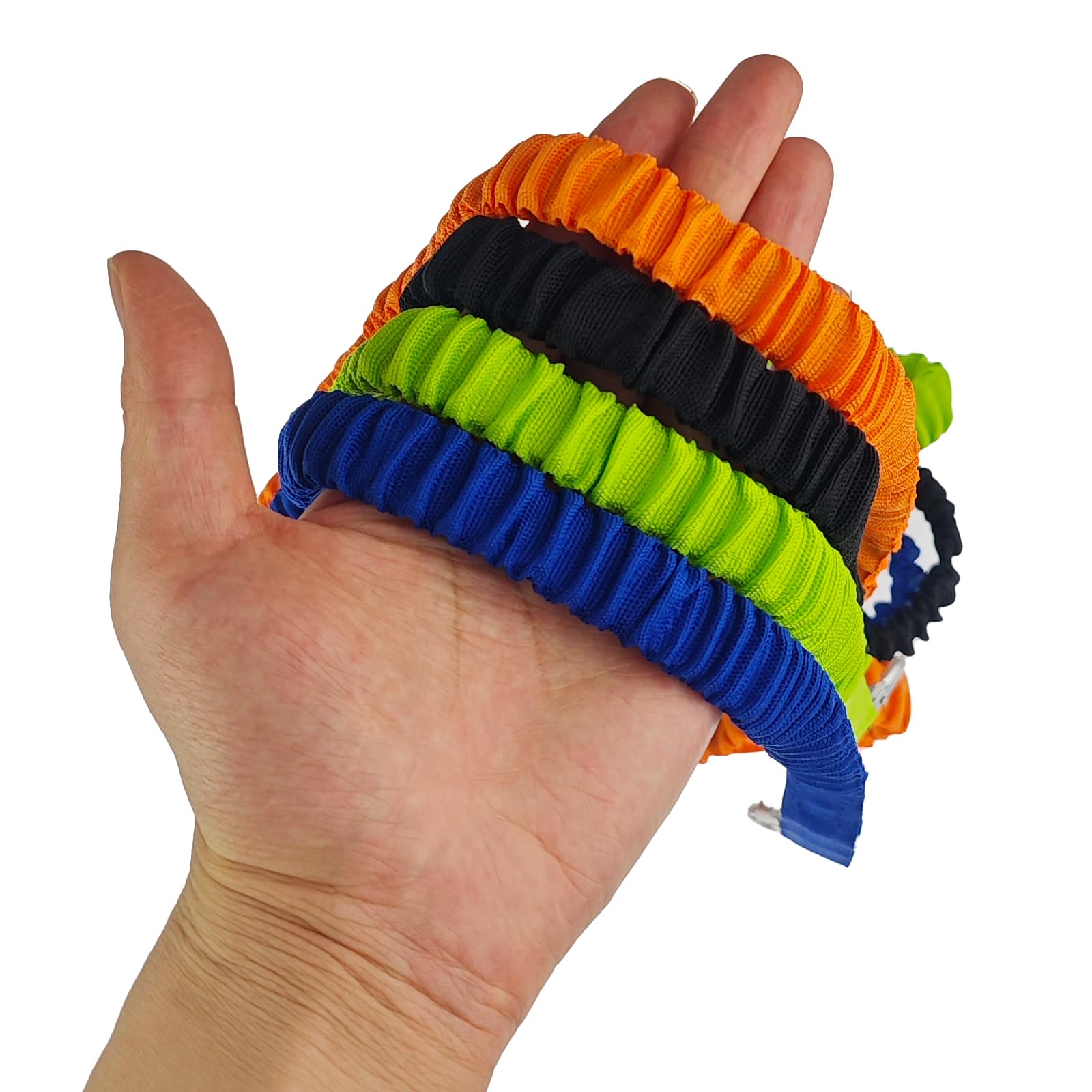 **Stretchable Coiled Kayak Paddle Leash & Fishing Rod Lanyard - Secure Kayak Accessories for Paddles & Fishing Poles - Perfect for Kayaking, Fishing, and Water Sports**