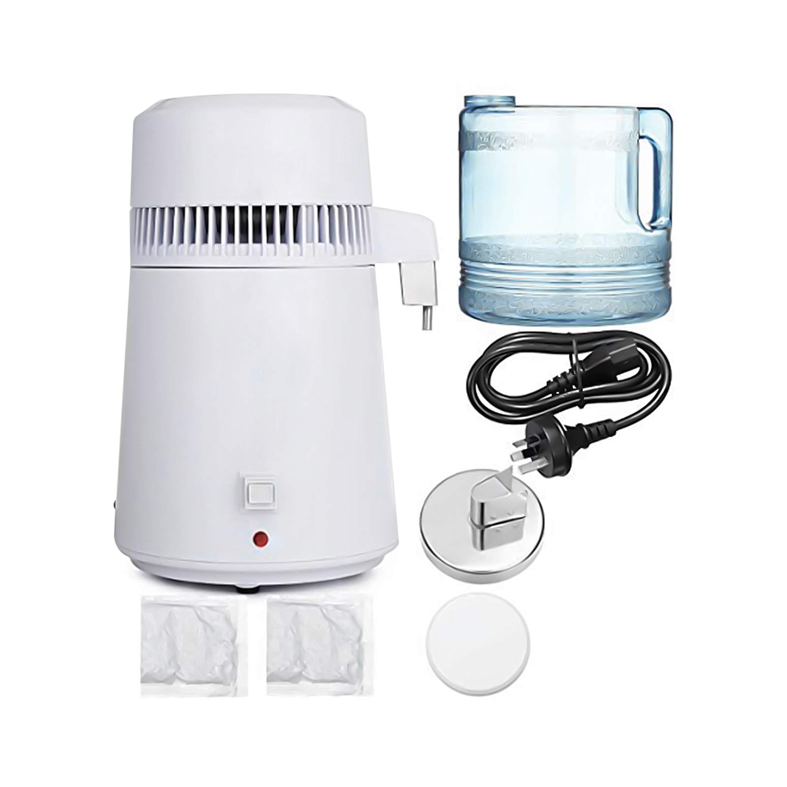 4L Stainless Steel Electric Water Distiller Machine - Pure Distilled Water Purifier for Home, Lab, and Emergency Use | BPA-Free & High Efficiency