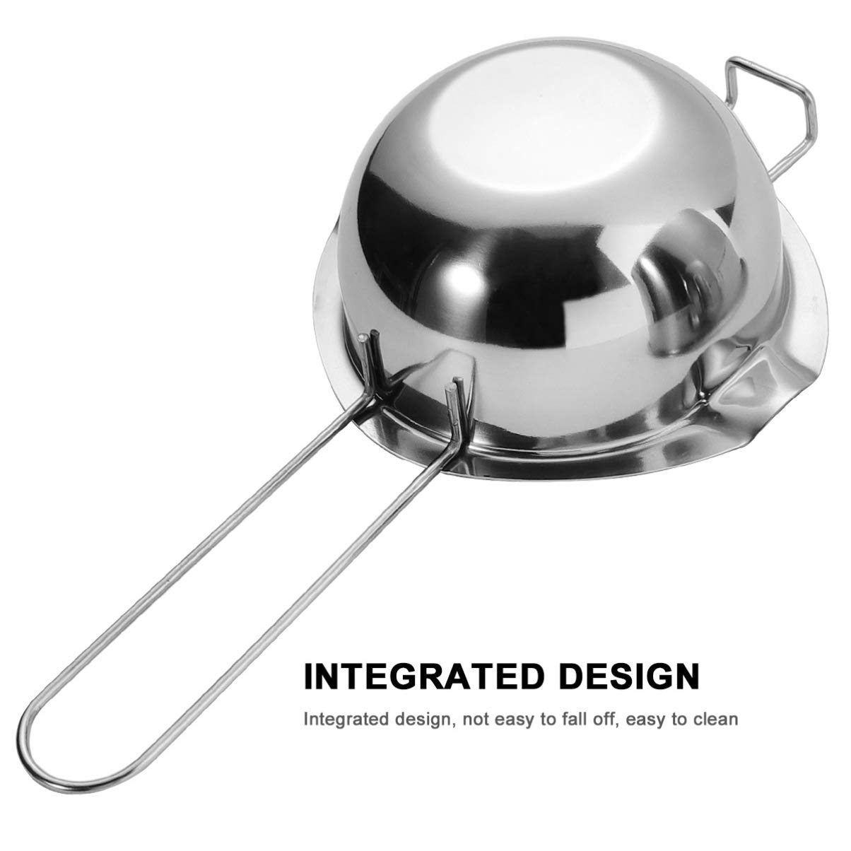 DOITOOL 2-Pack Stainless Steel Chocolate Melting Pot - Professional Butter & Candy Melting Pan for Baking, Candy Making & Dessert Preparation - Ideal for Home Kitchens & Commercial Bakeries