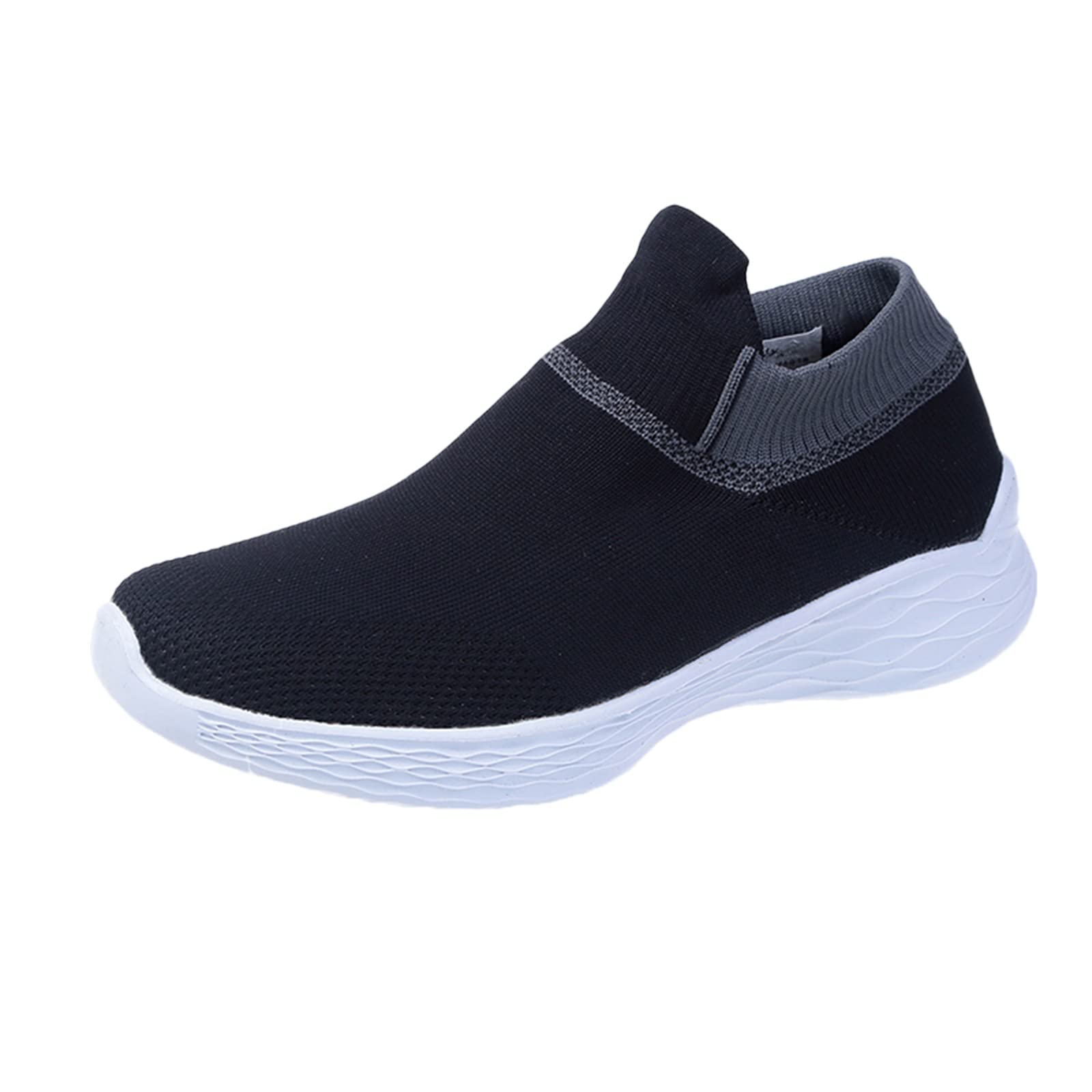 Breathable Women's Slip On Sneakers - Lightweight Mesh Running Shoes for Ladies - Fashion Solid Color Casual Walking Shoes - Perfect for Jogging, Gym Workouts & Daily Wear