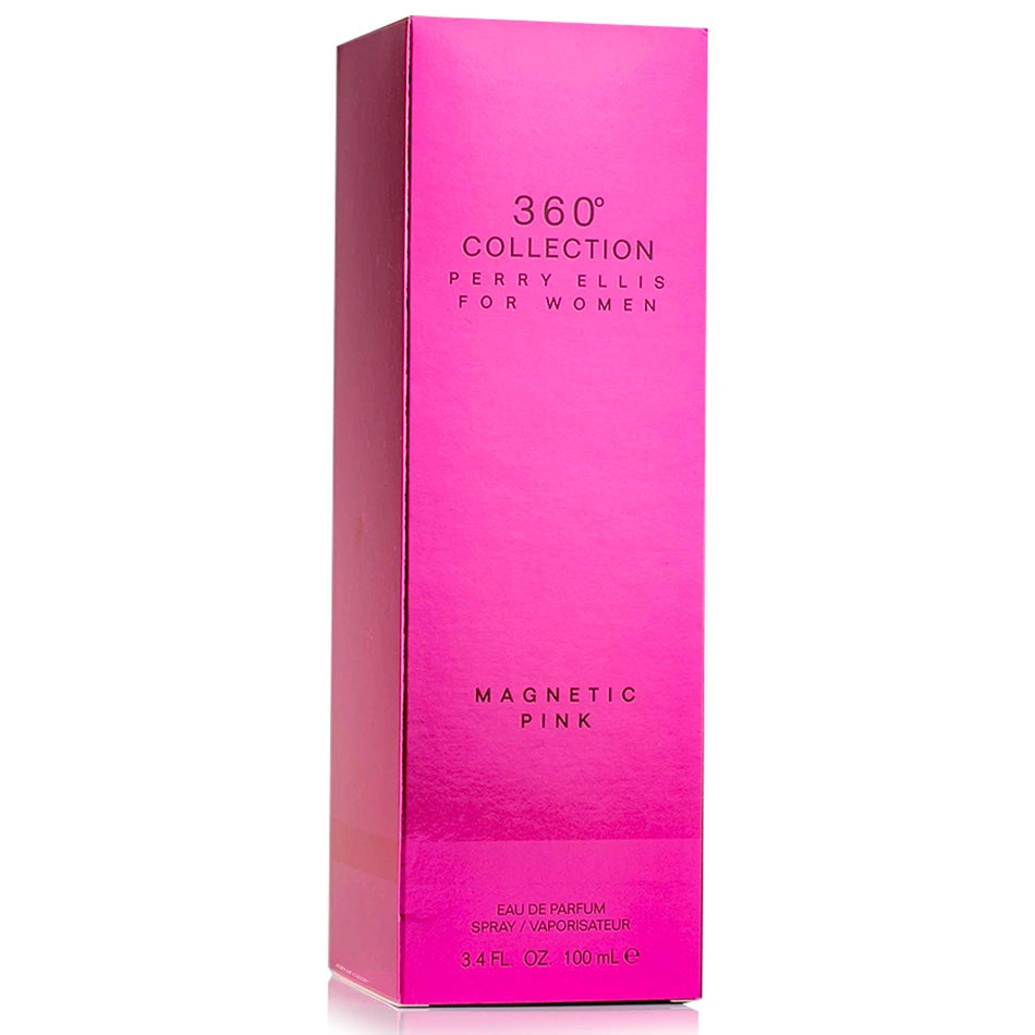 360 Collection Magnetic Pink 3.4 oz Eau de Parfum for Women - Floral Fragrance Perfume for Date Night & Special Occasions